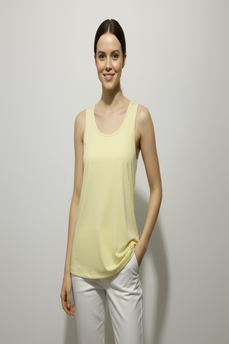 Kadın Uzun Atlet - Sarı