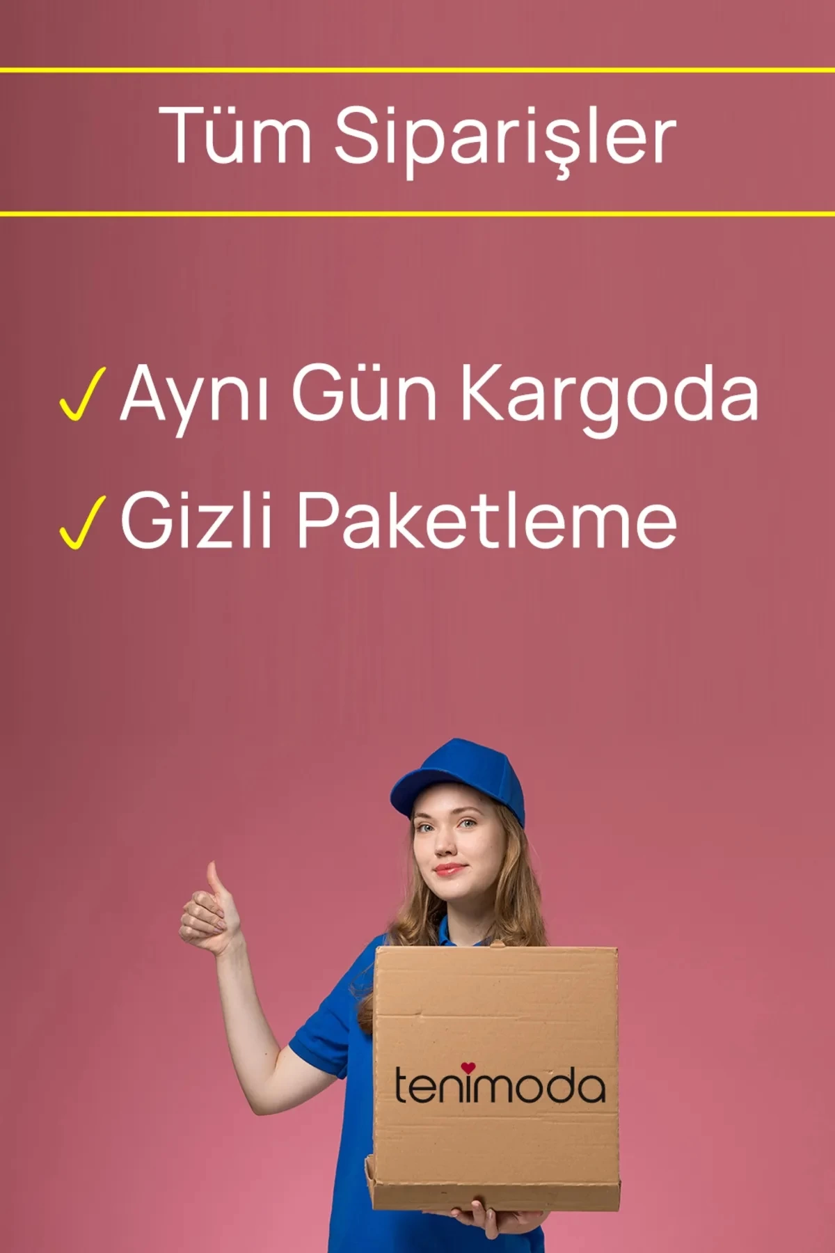 Kırmızı Dantel Gecelik TM1188 - Görsel 4