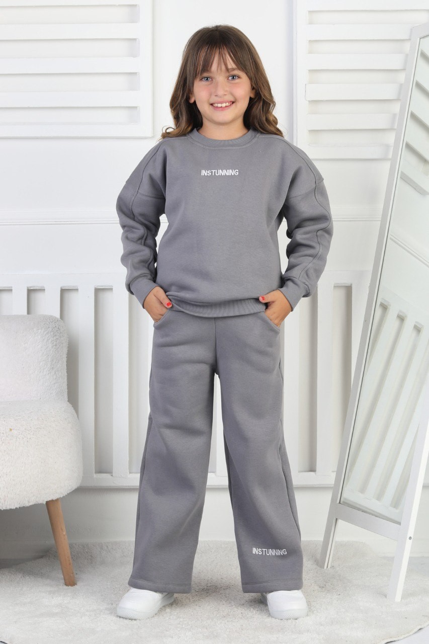 Üç İplik Baskılı Kız Çocuk Takım 1 Üç İplik Baskılı Kız Çocuk Takım