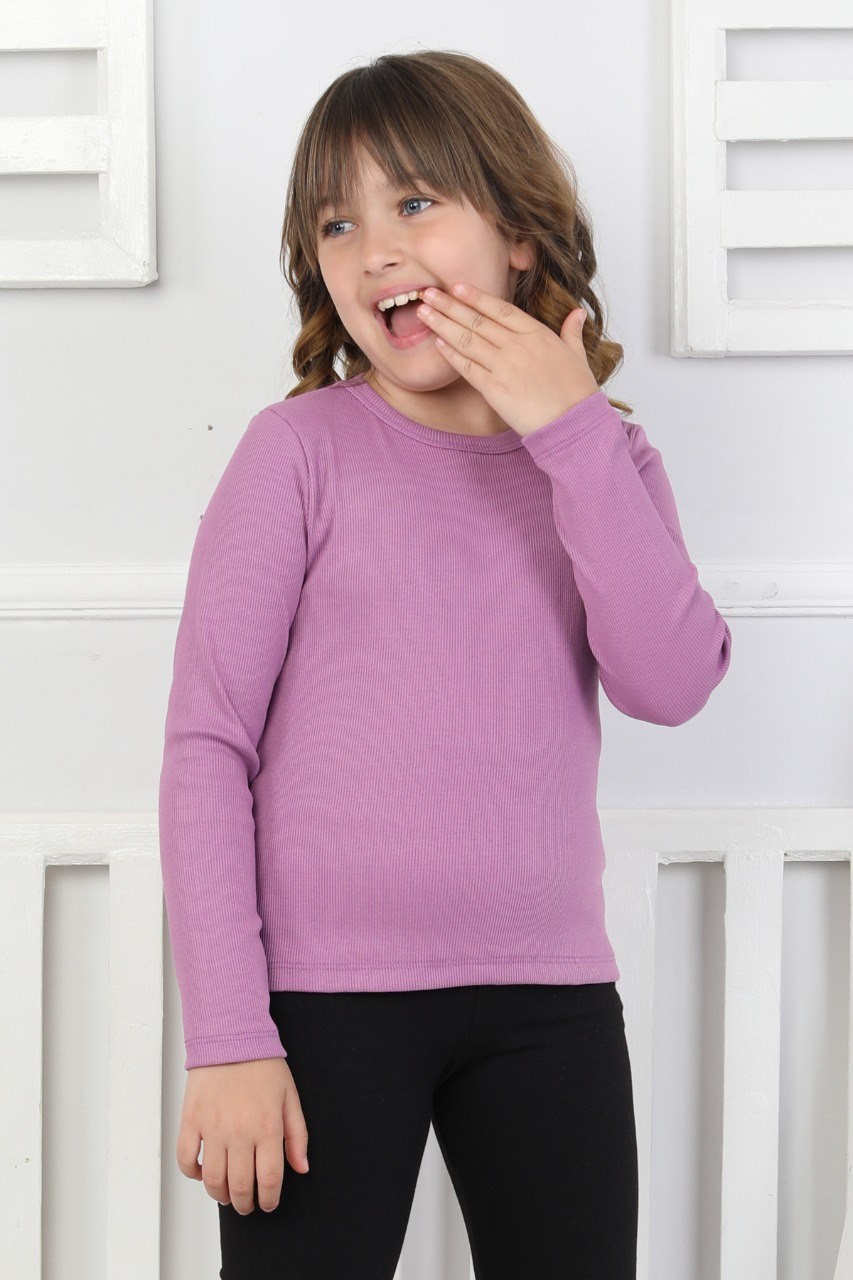 Uzun Kollu Kız Çocuk Body 2 Uzun Kollu Kız Çocuk Body - Görsel 2