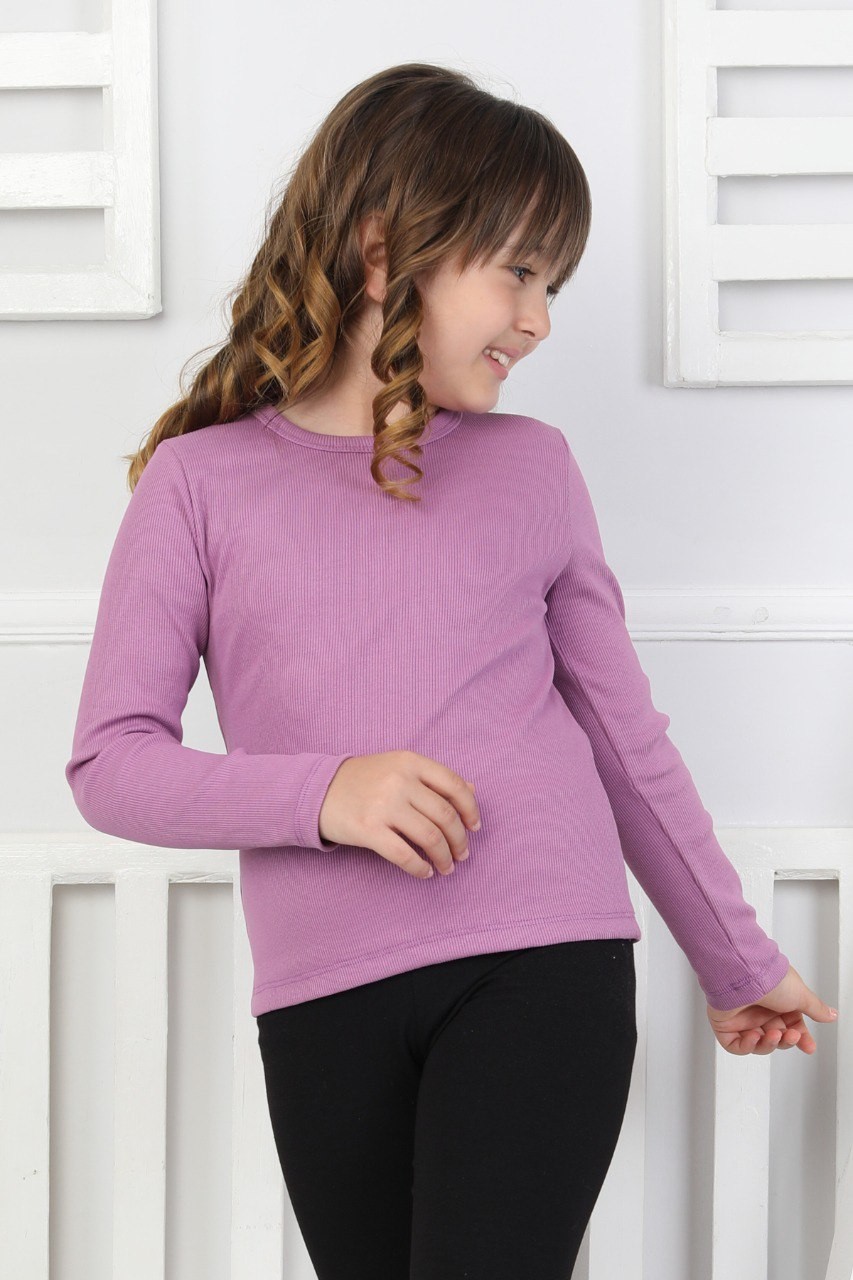 Uzun Kollu Kız Çocuk Body 3 Uzun Kollu Kız Çocuk Body - Görsel 3