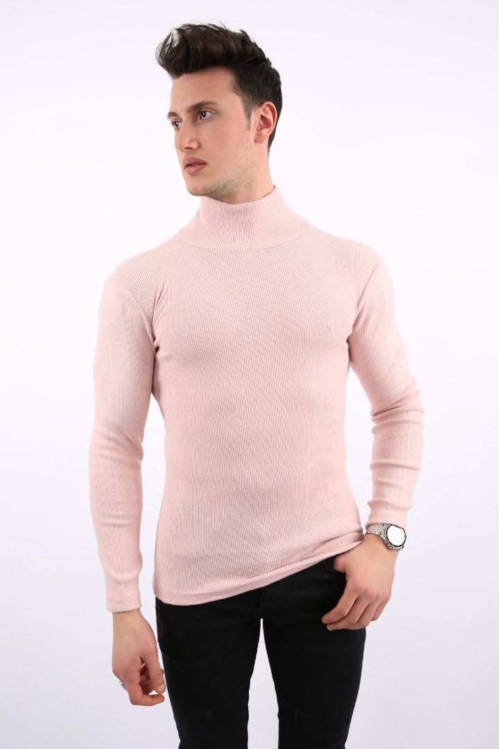 Fitili Likralı Kumaş Erkek Günlük Boğazlı Body 1 Fitili Likralı Kumaş Erkek Günlük Boğazlı Body