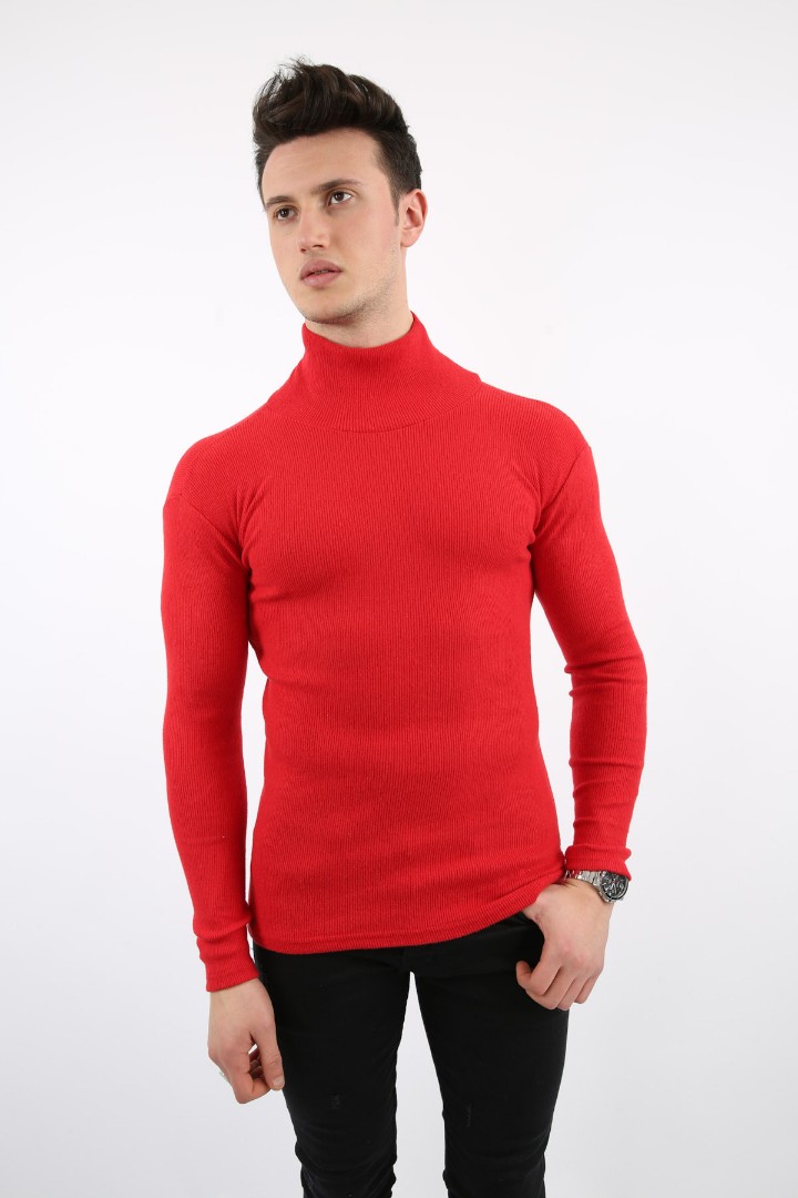 Fitili Likralı Kumaş Erkek Günlük Boğazlı Body 1 Fitili Likralı Kumaş Erkek Günlük Boğazlı Body