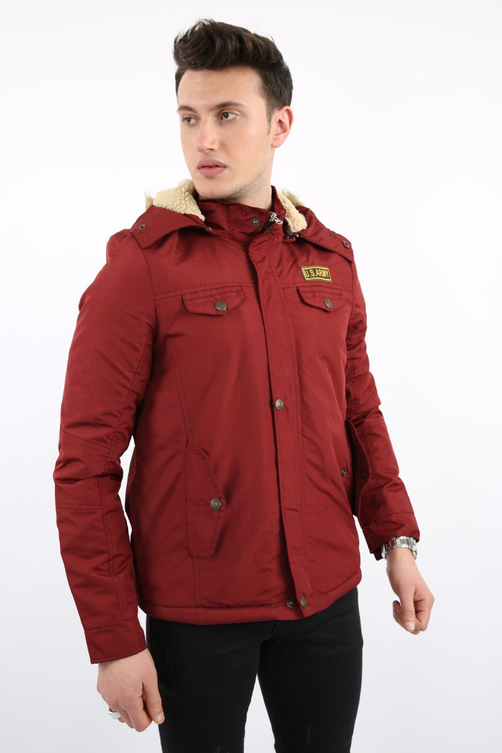 İçi Kürklü Çıkmalı Kapşonlu Yan Cepli Kalın Erkek Günlük Mont 1 İçi Kürklü Çıkmalı Kapşonlu Yan Cepli Kalın Erkek Günlük Mont